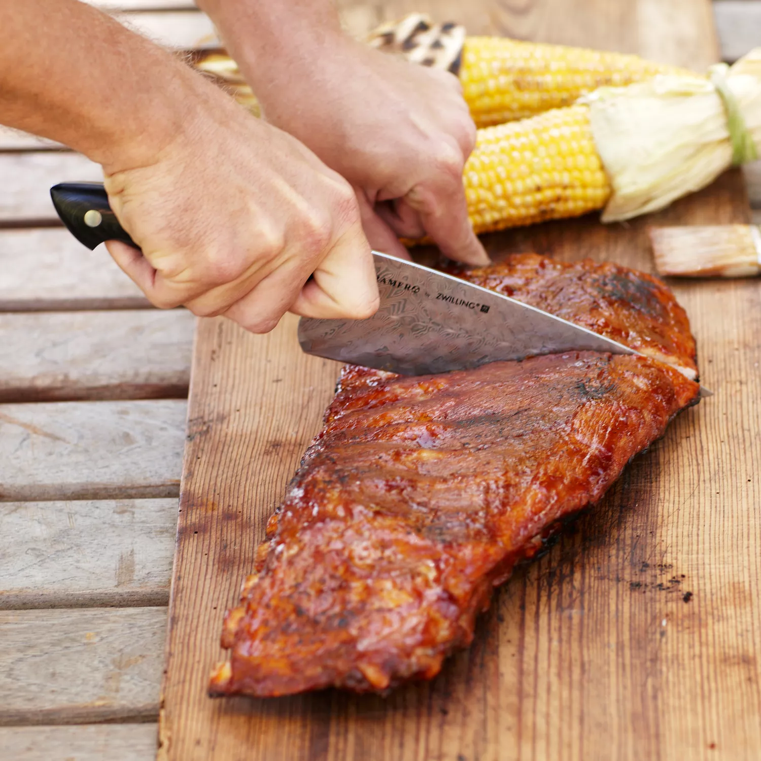 Bob Kramer Stainless Damascus Chef’s Knife by Zwilling J.A. Henckels