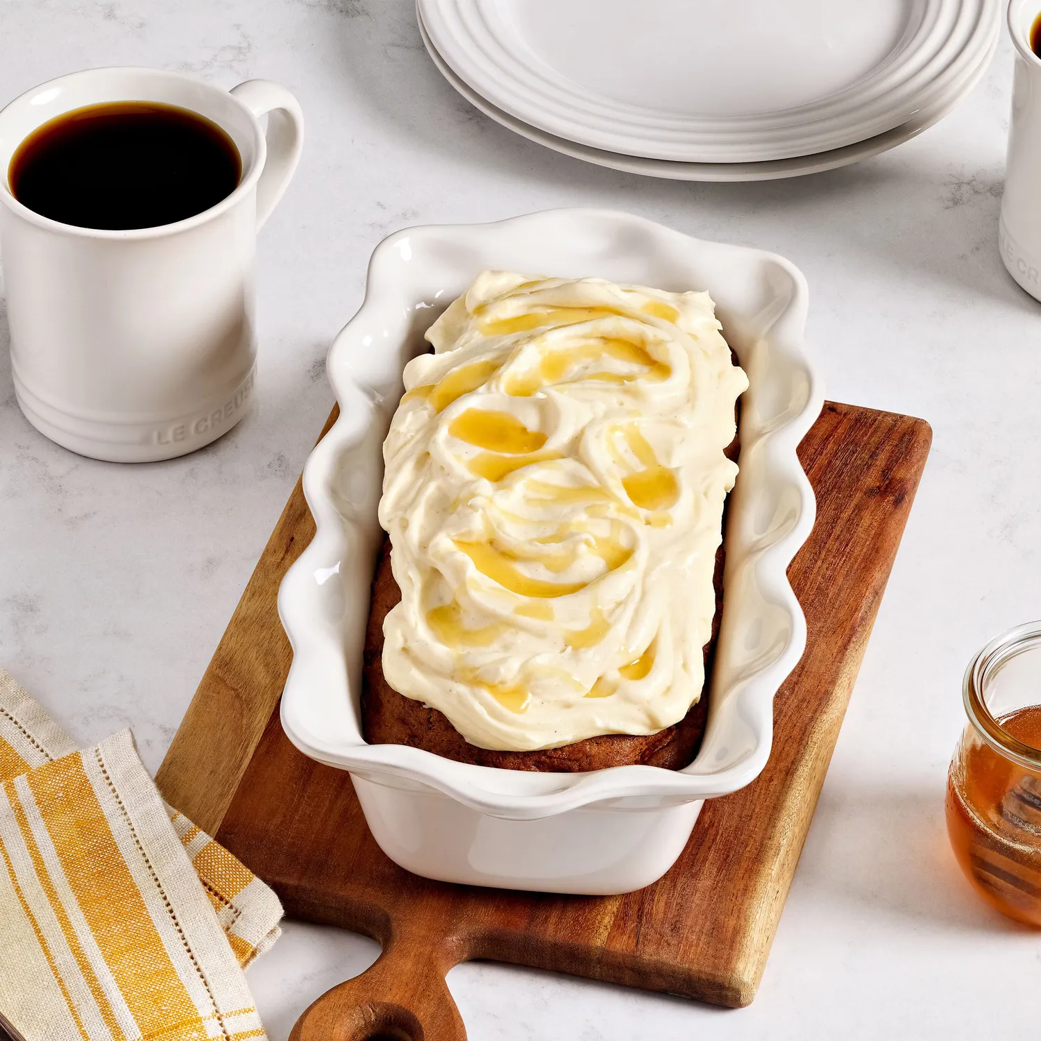 Le Creuset Heritage Fluted Loaf Pan, 9"x5"