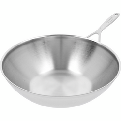 Demeyere Industry5 Stainless Steel Flat Bottom Wok, 12" I cook a lot of stir fry for our family and this is the wok to have