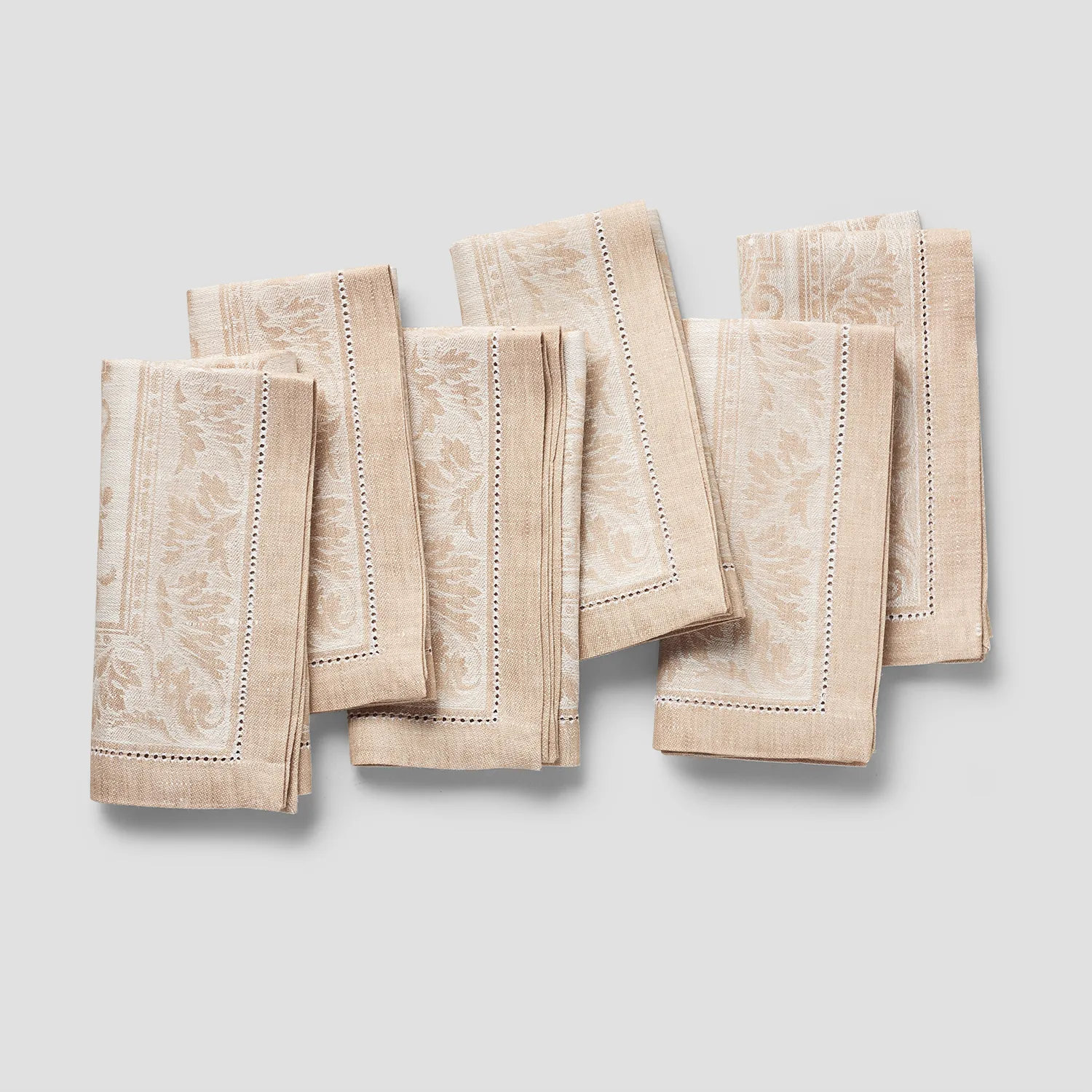 French Home Arboretum Linen Napkins, Set of 6