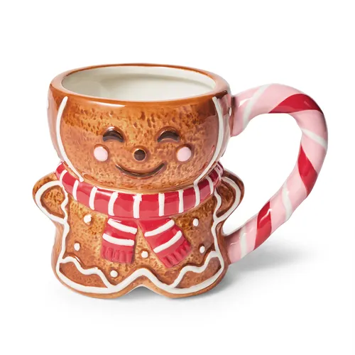 Sur La Table Figural Gingerbread Mug