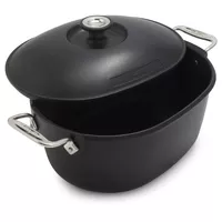 Reduced! All-Clad Dutch Oven 5.5 qt Non-Stick Aluminum w Stainless Lid -  household items - by owner - housewares sale