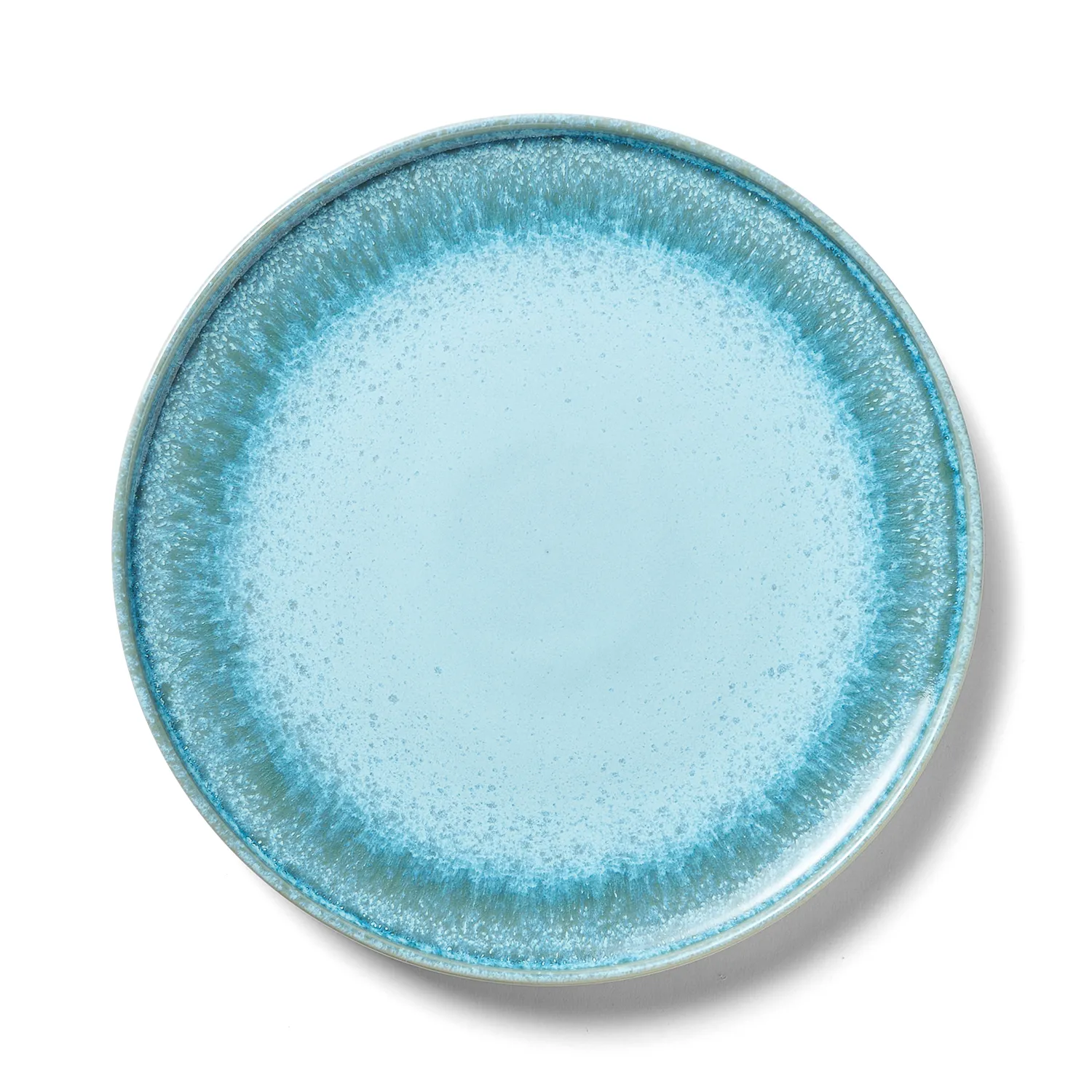 Sur La Table Lucent Reactive Glaze Dinner Plate