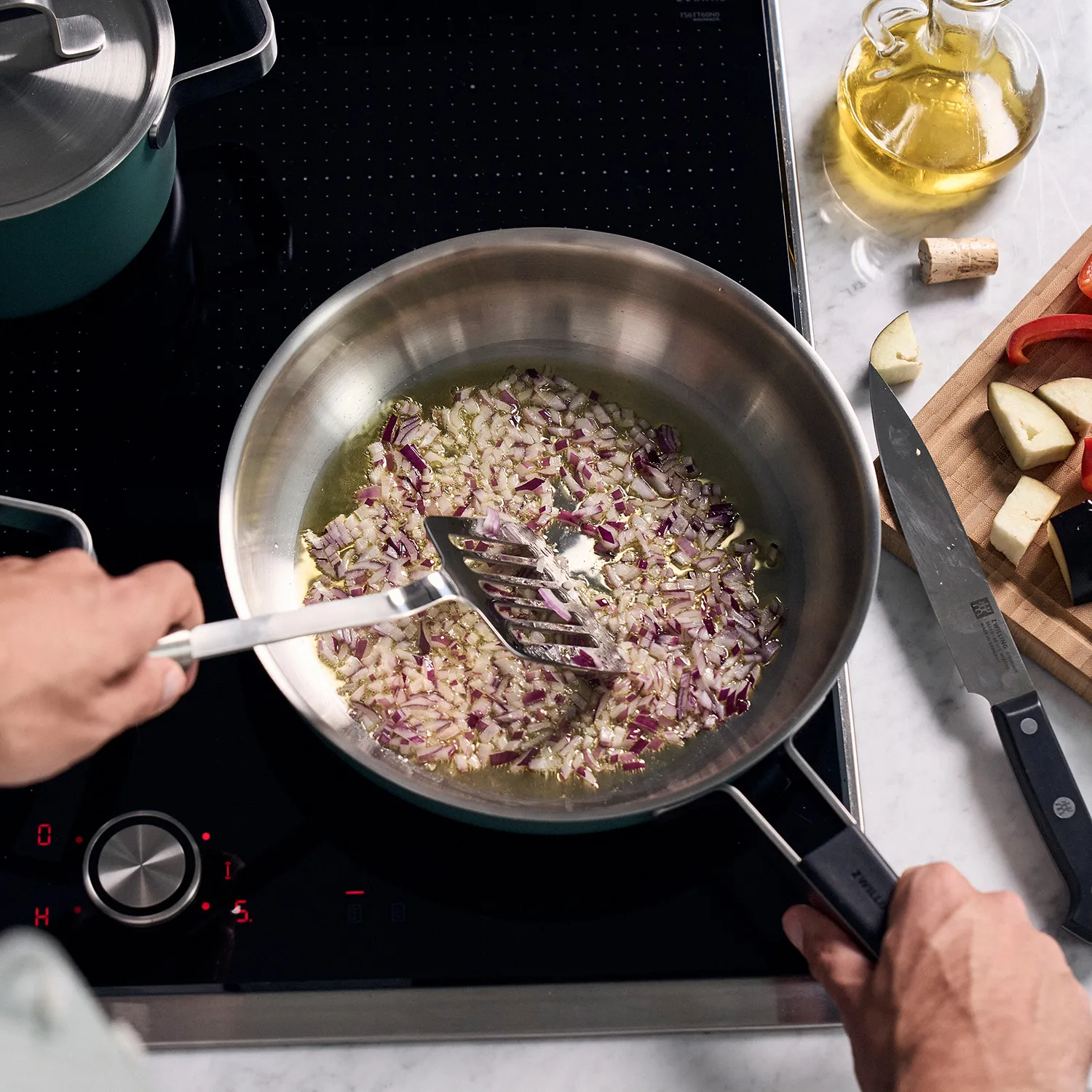 Zwilling Pure Stainless Steel 8-Piece Cookware Set