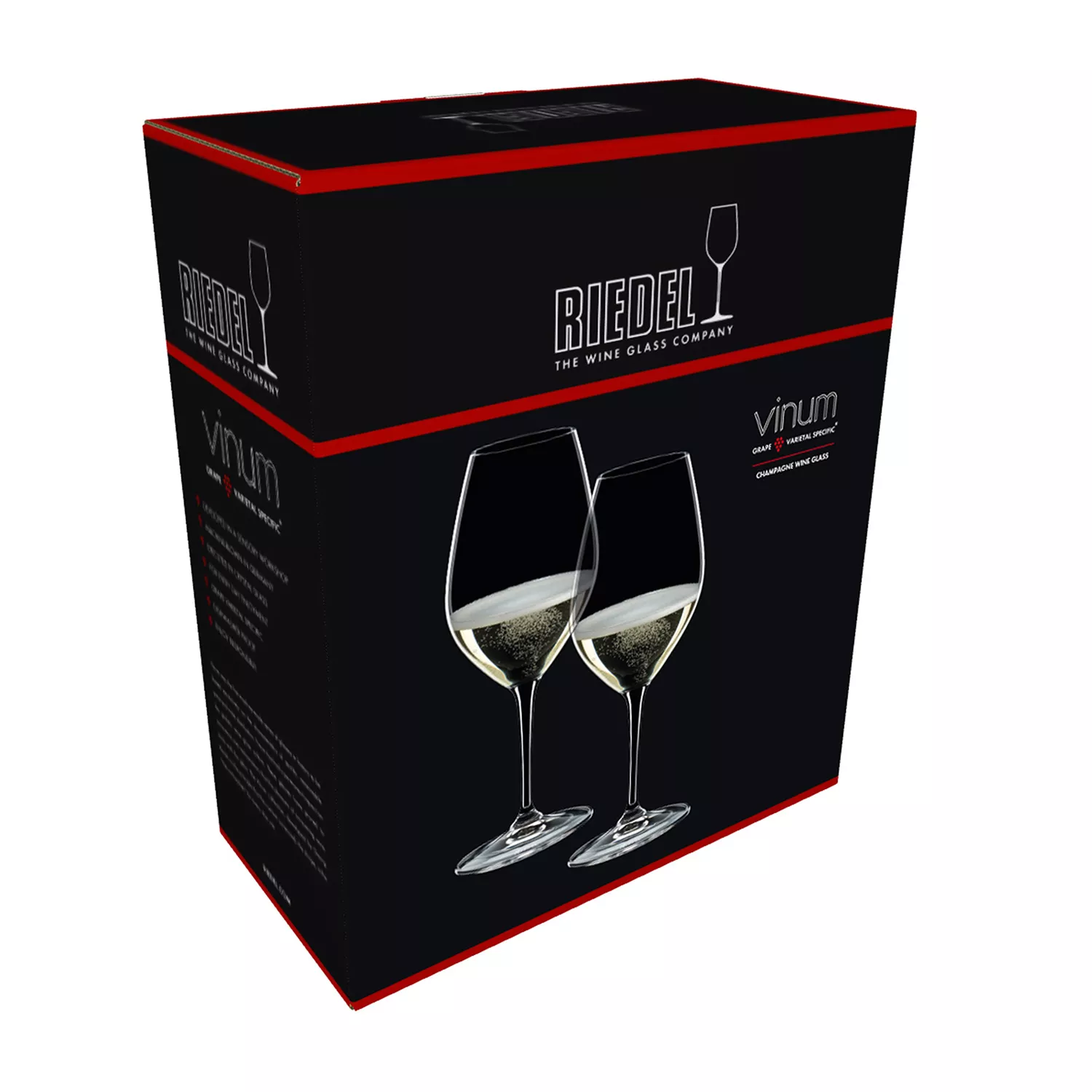 RIEDEL Vinum Champagne Wine Glass, Set of 2