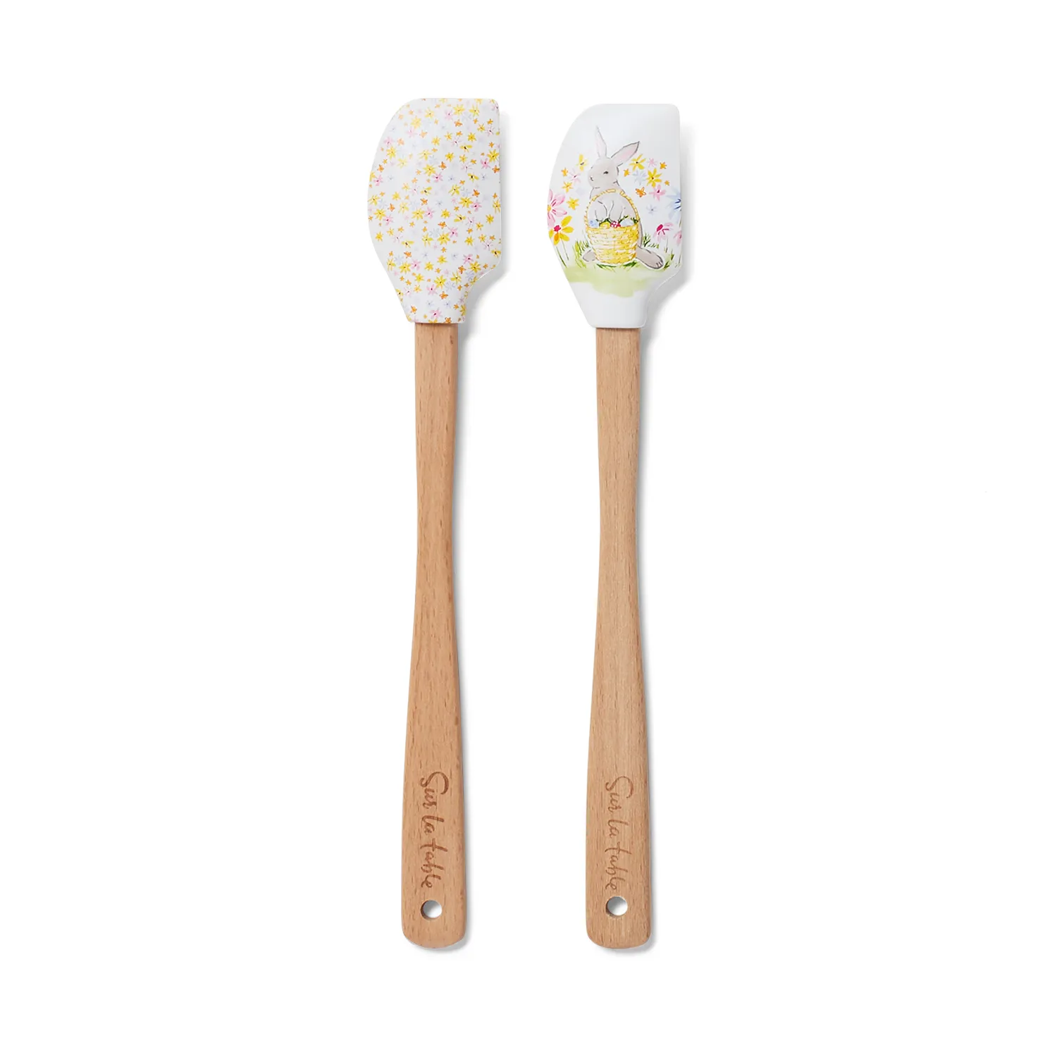 Sur La Table Mini Easter Bunny Spatulas, Set of 2