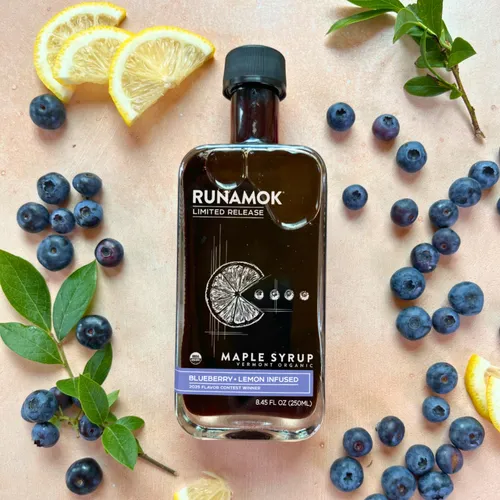Runamok Blueberry Lemon Infused Maple Syrup