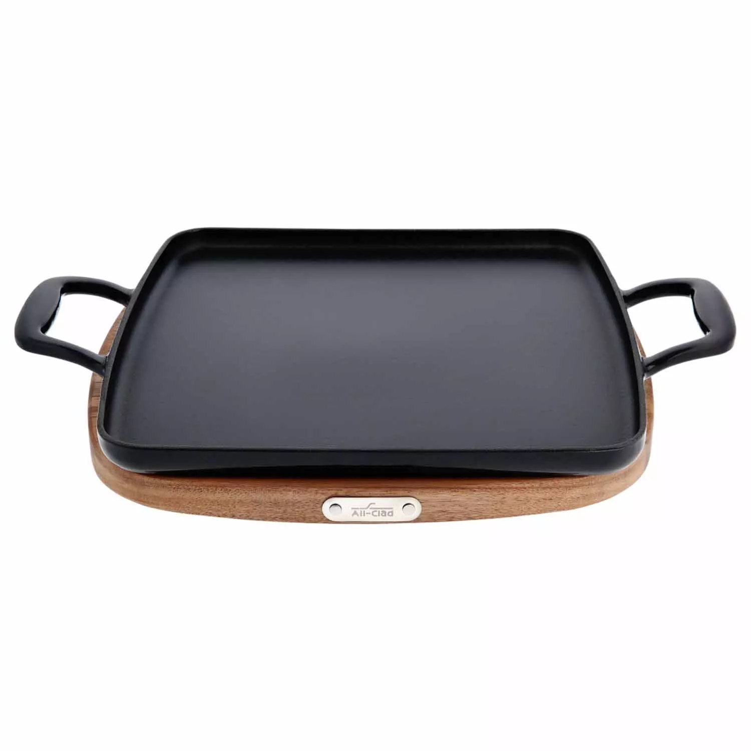 Calphalon Griddle Ribbed Frying Pan Nonstick 11 Square Hard-Anodized Grill
