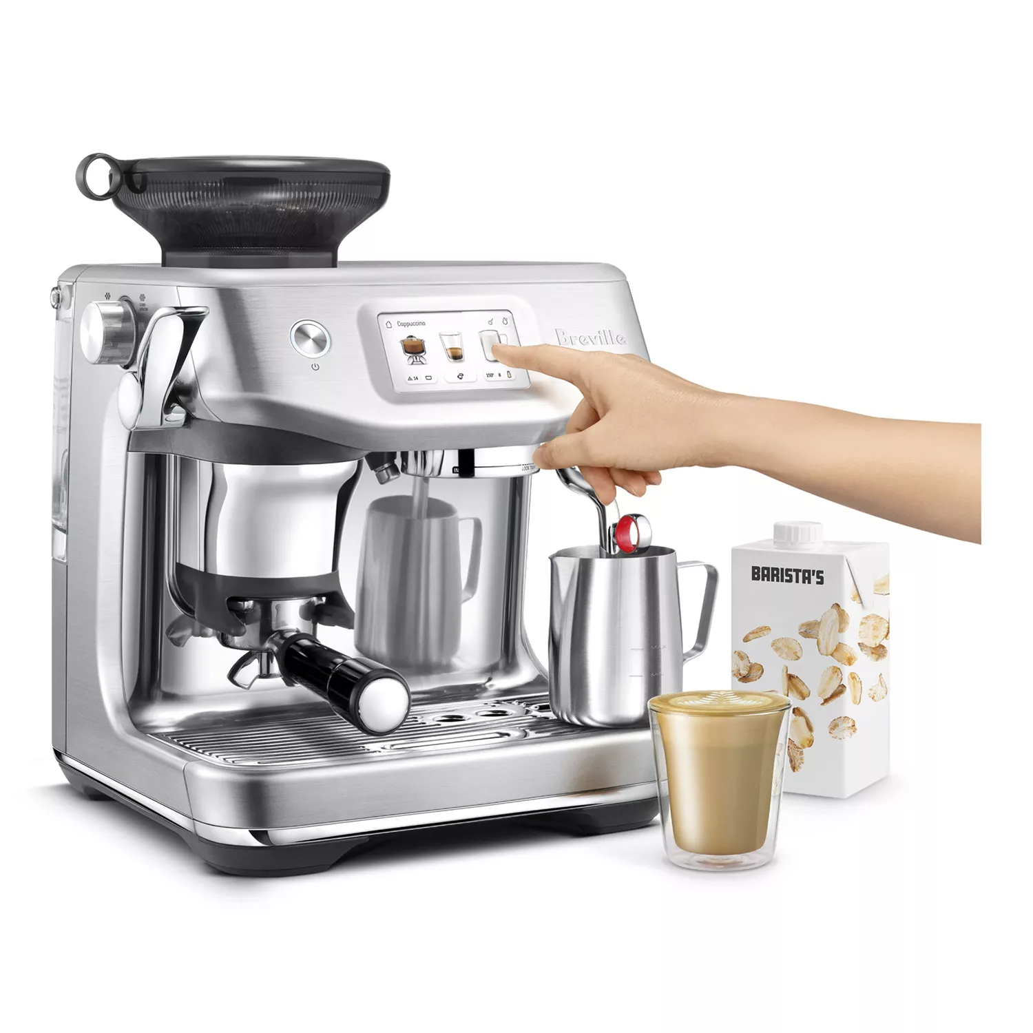 Sage Barista Express Impress — home espresso machine – Assembly Coffee  London