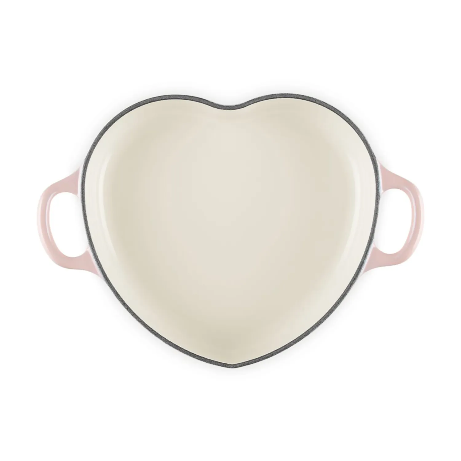 Le Creuset Shallow Heart Cocotte, 1.25 Qt.