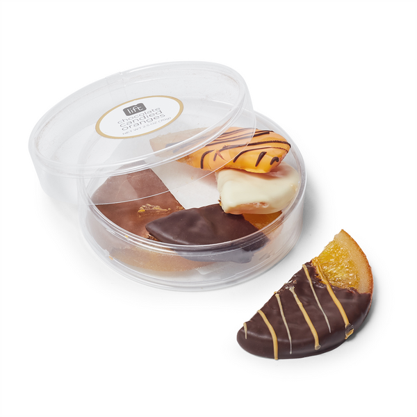 Lift Chocolate Candied Oranges