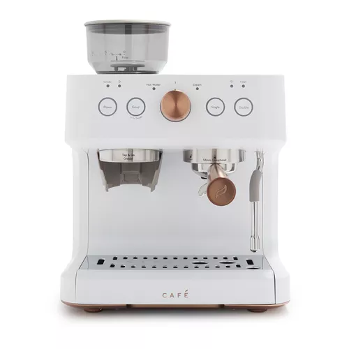 Caf&#233;&#8482; BELLISSIMO Semi-Automatic Espresso Machine + Frother