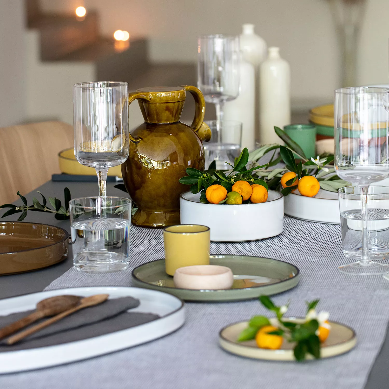 Revol Caractère Dinner Plates, 10.25", Set of 4