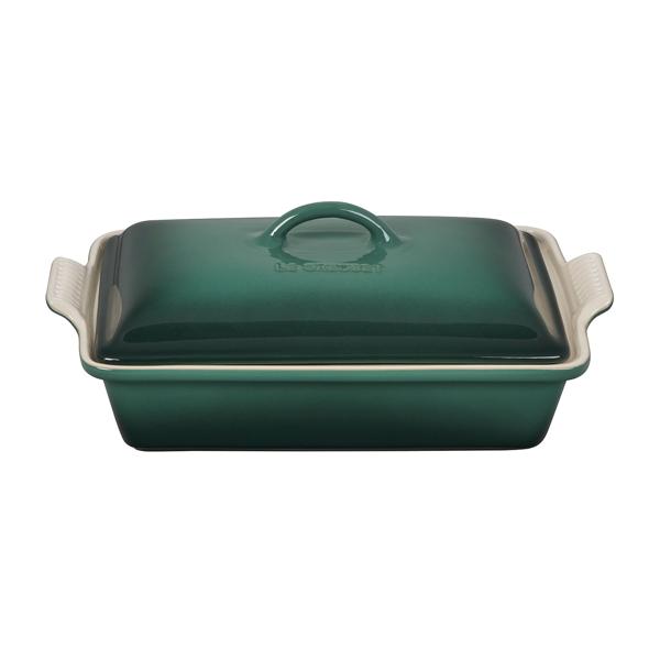 Le Creuset Heritage Stoneware Covered Baker, 4 qt.