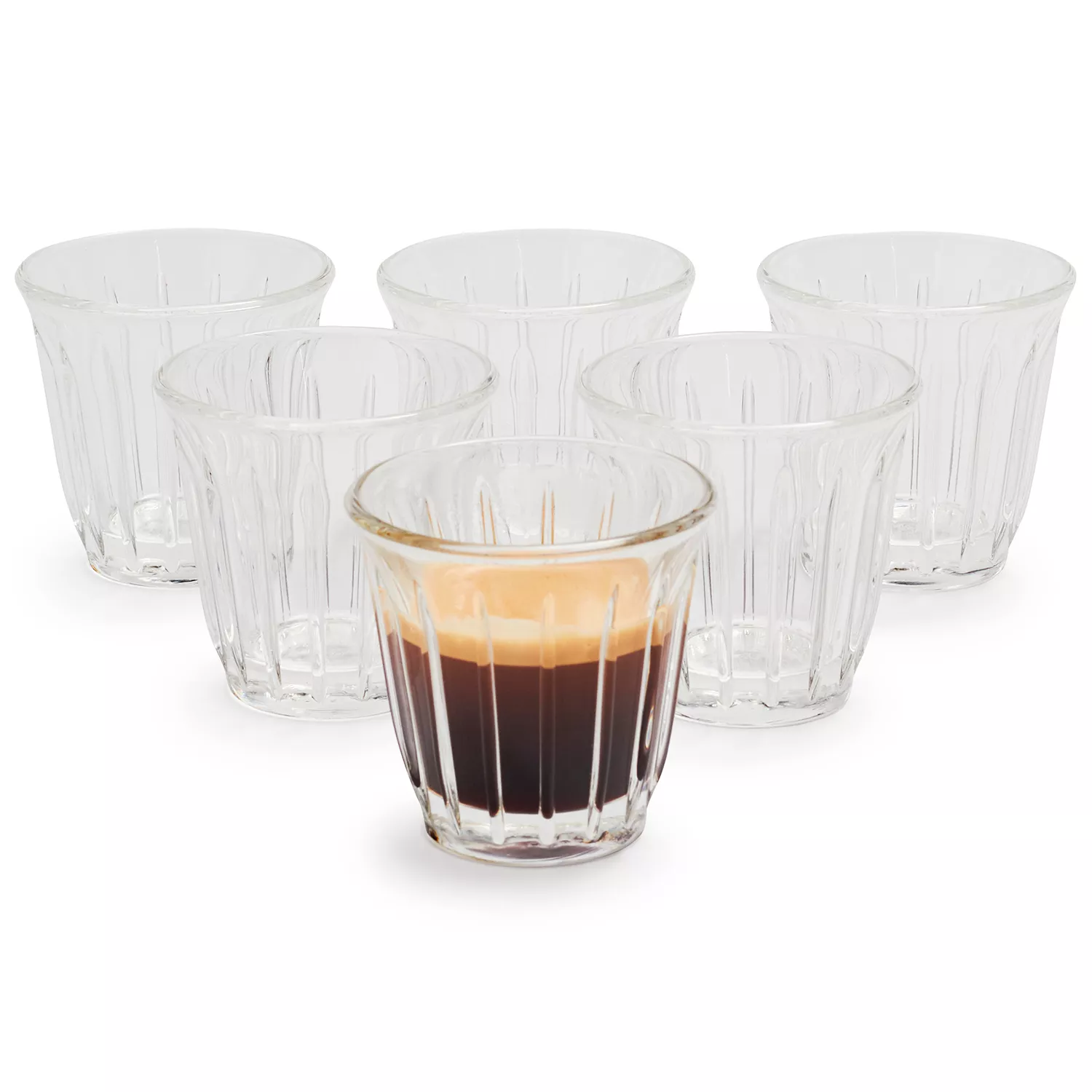 La Rochère Zinc Espresso Cups, Set of 6