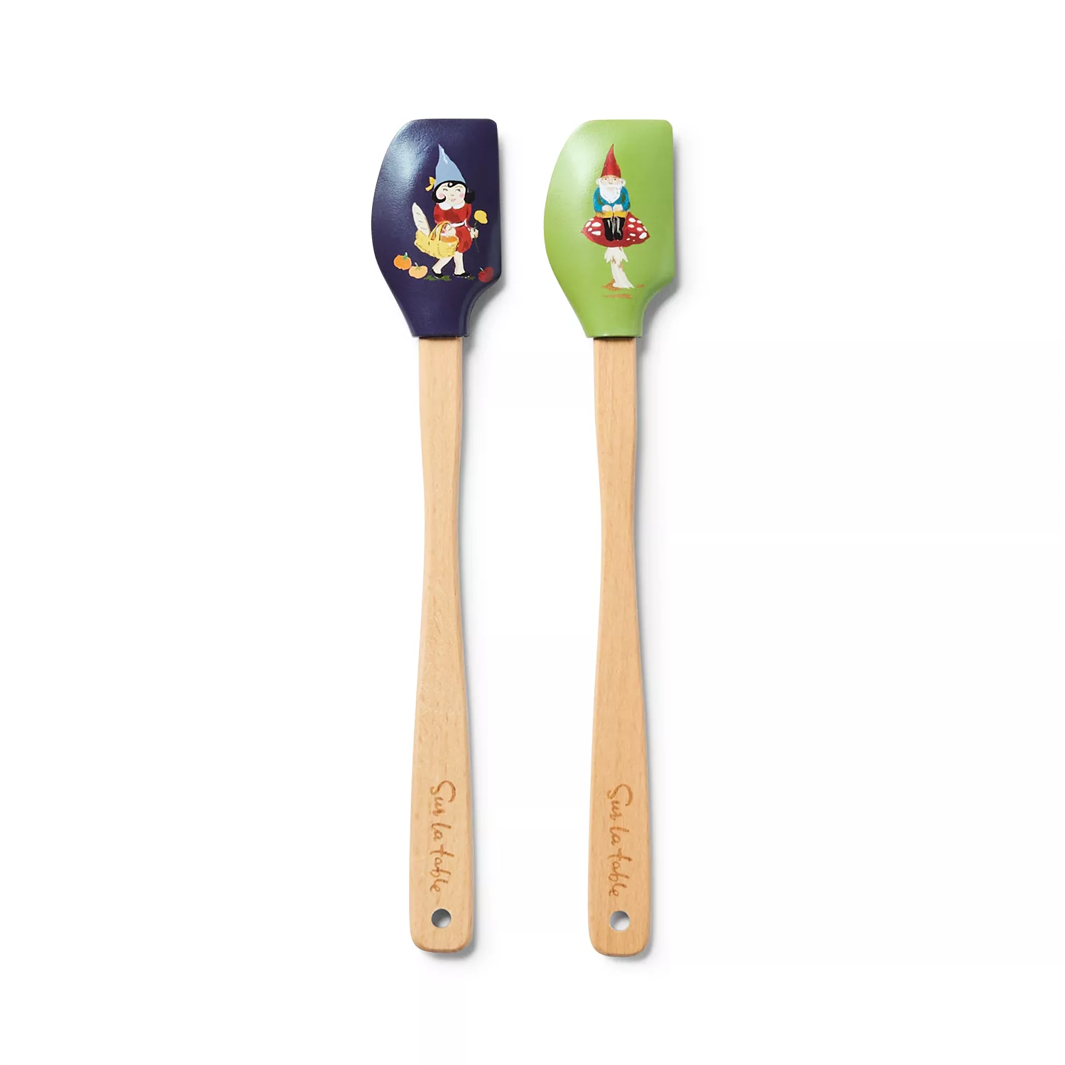 Sur La Table Mini Forest Friends Spatulas, Set of 2