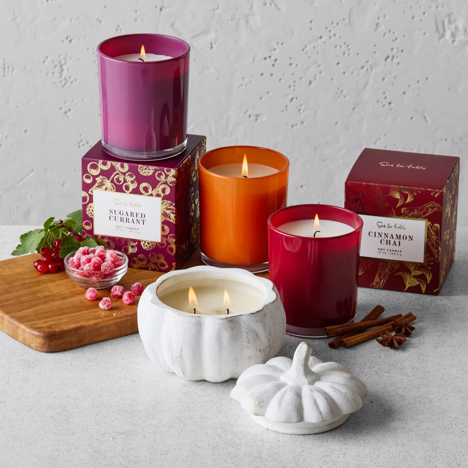 Sur La Table Sugared Currant Candle