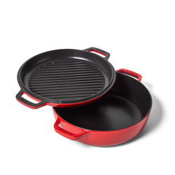 Staub Braise and Grill, 3.5 qt. Beautiful product! We need a braiser and decide to purchase this once