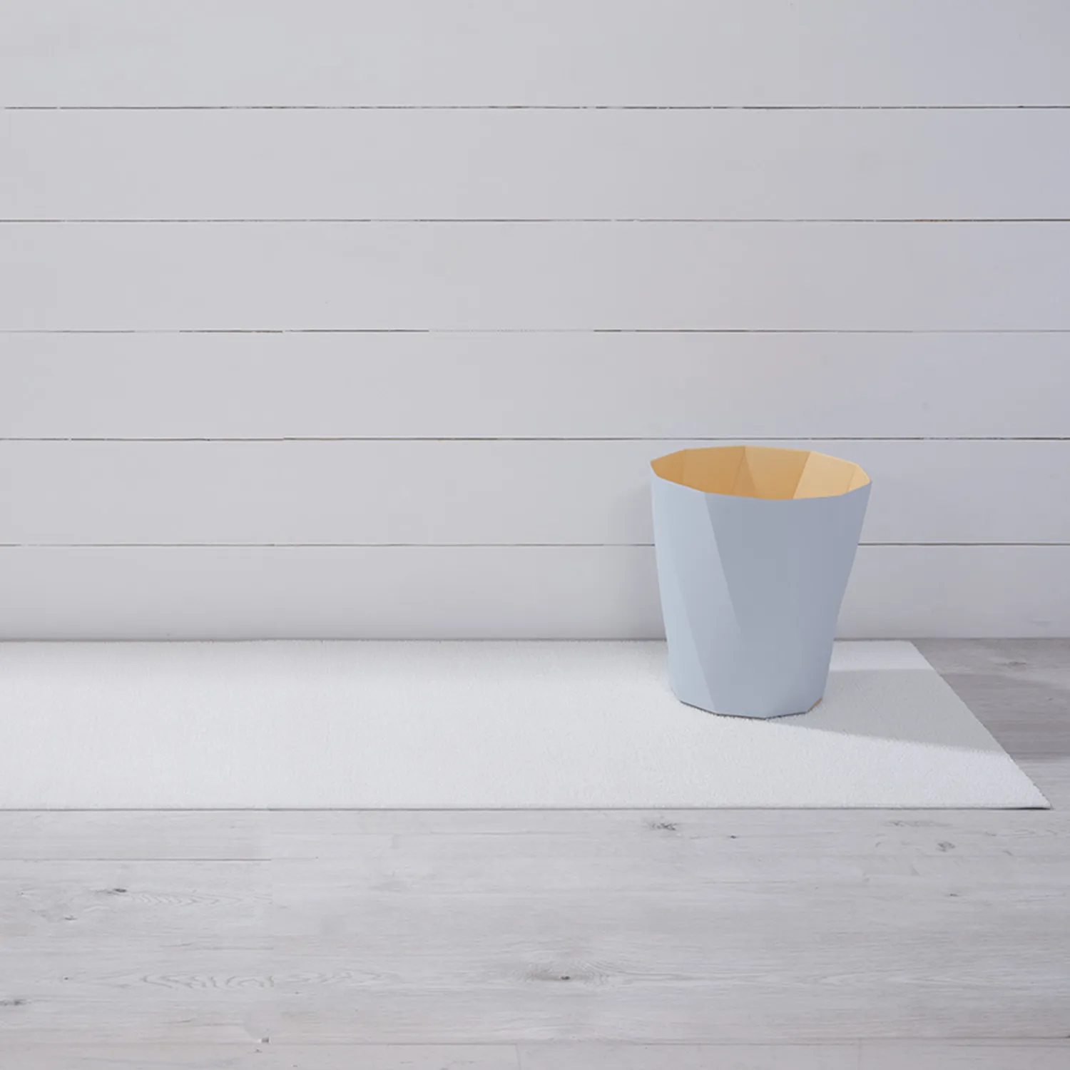 Chilewich Solid White Shag Rug