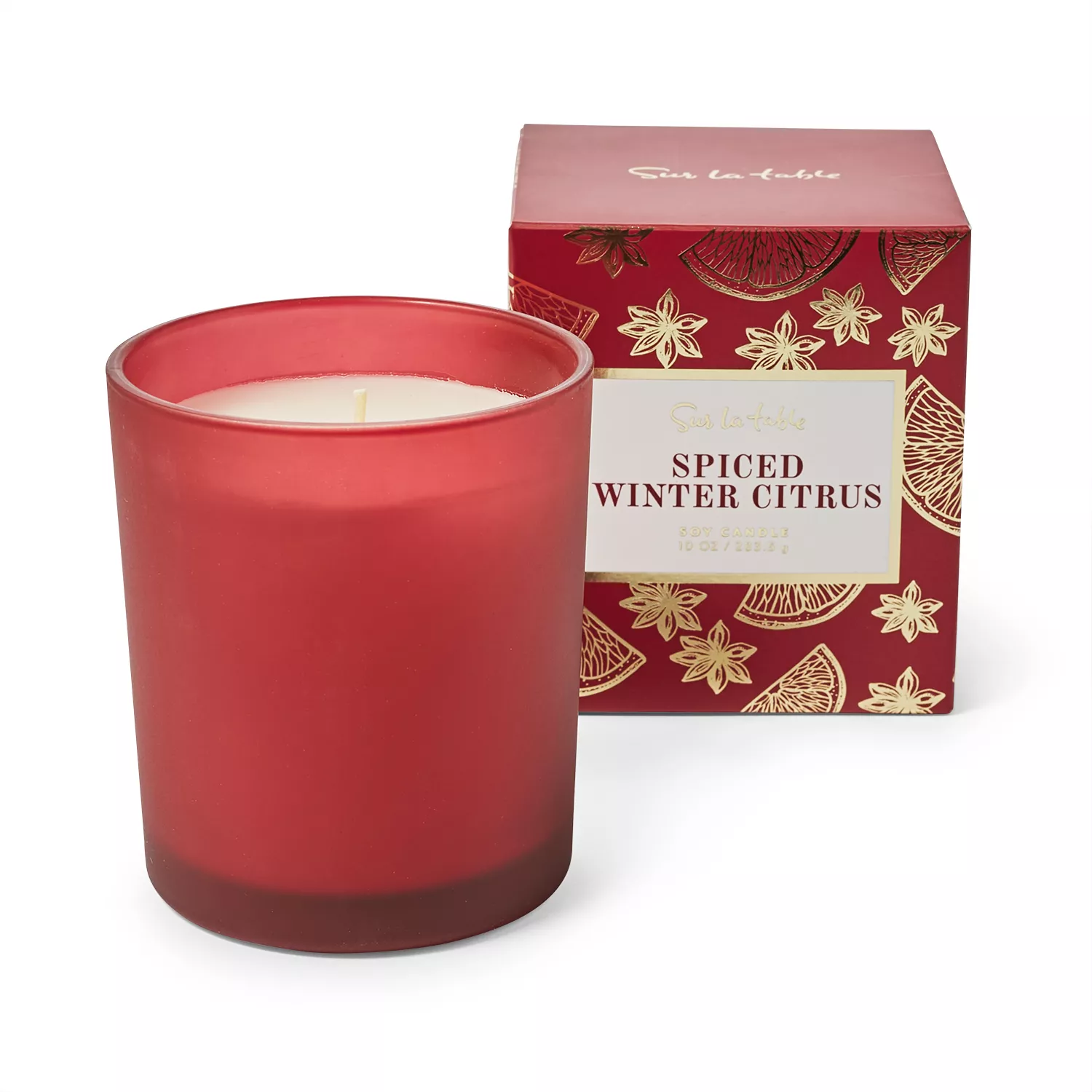 Sur La Table Spiced Winter Citrus Candle