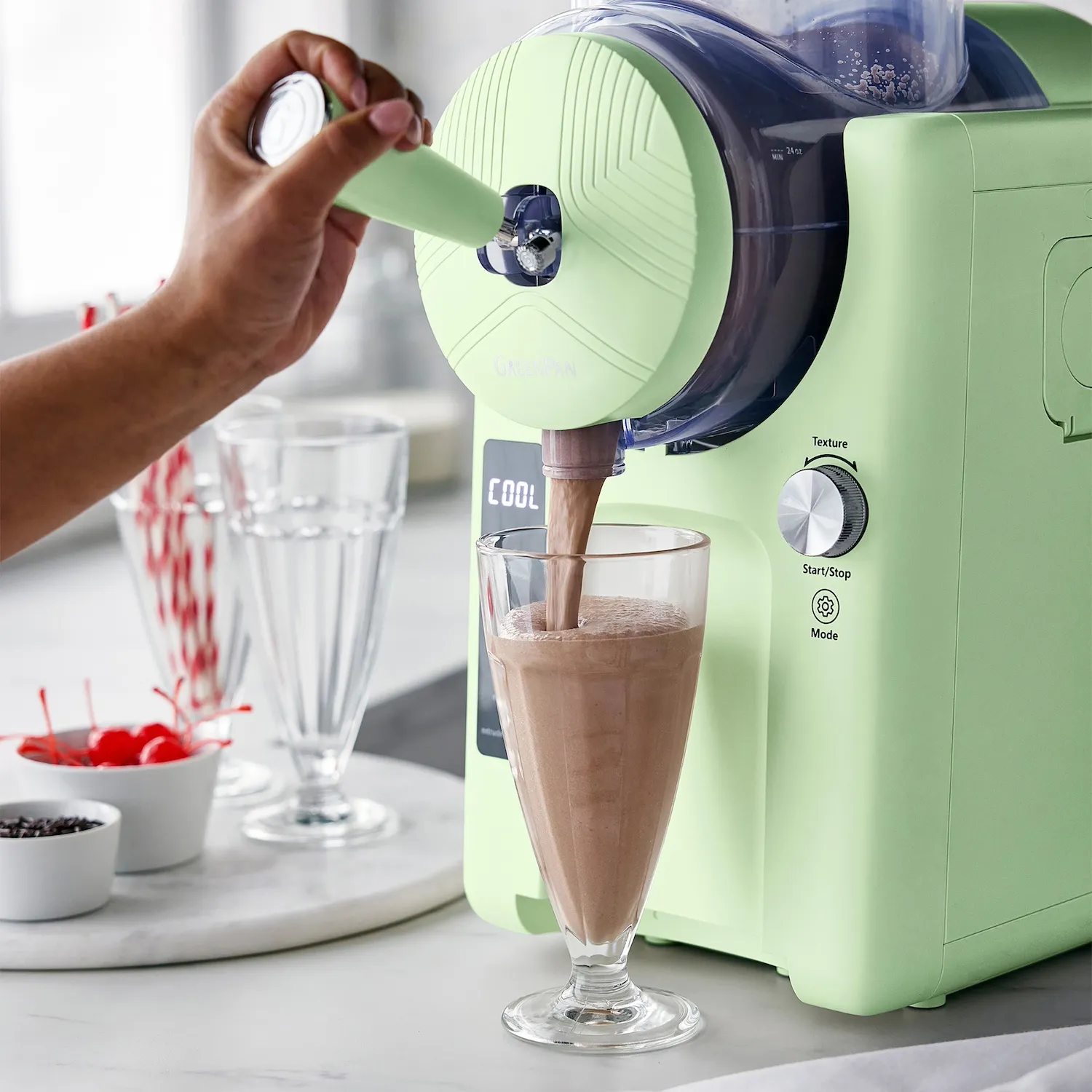 GreenPan Frost Ice Cream & Frozen Drink Maker 