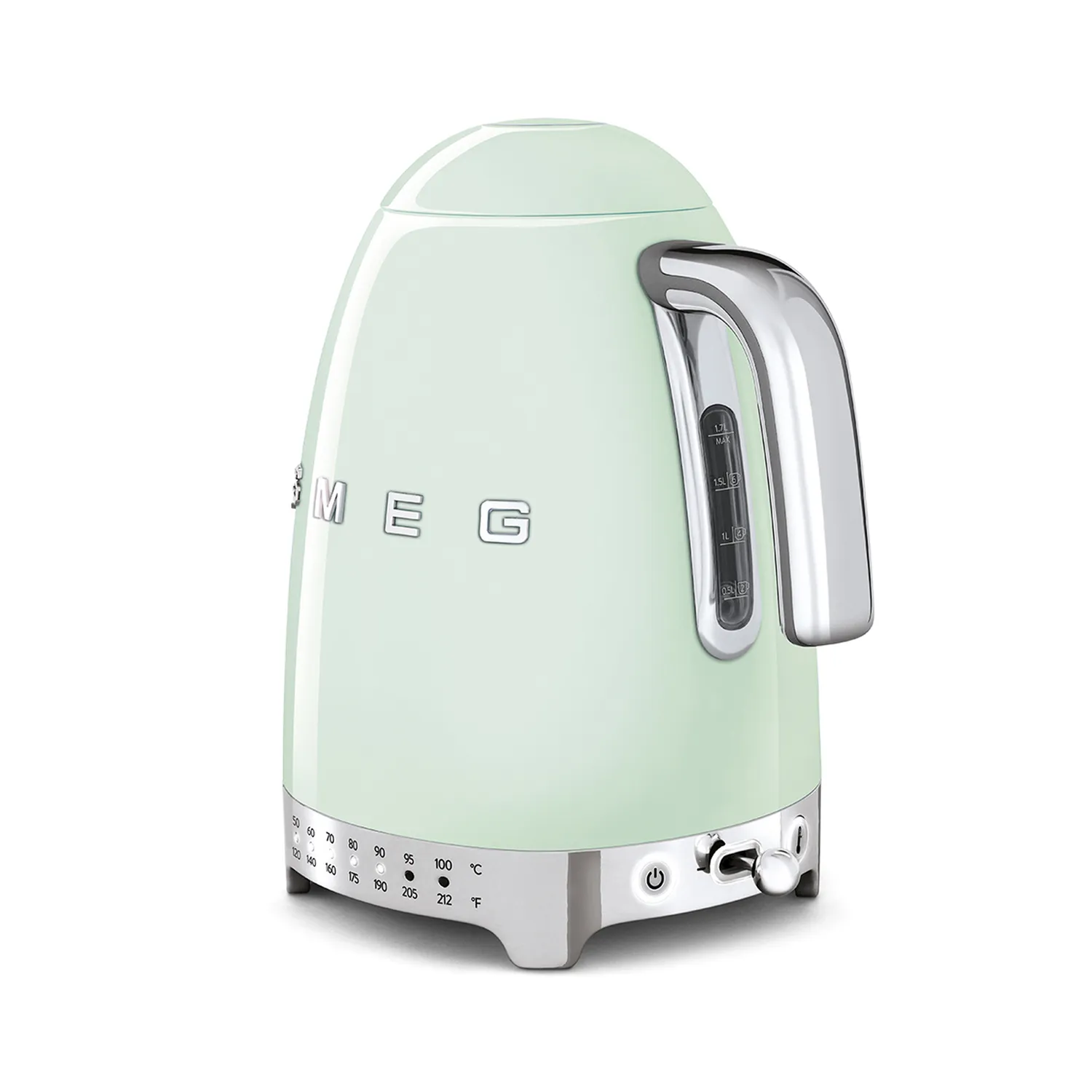 Smeg 50's Retro Style Aesthetic Variable Temperature Kettle, 1.7L