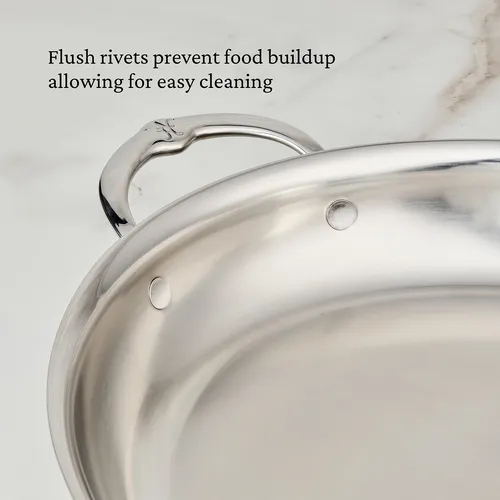 Hestan Provisions Stainless Steel Oval Au Gratin Dish