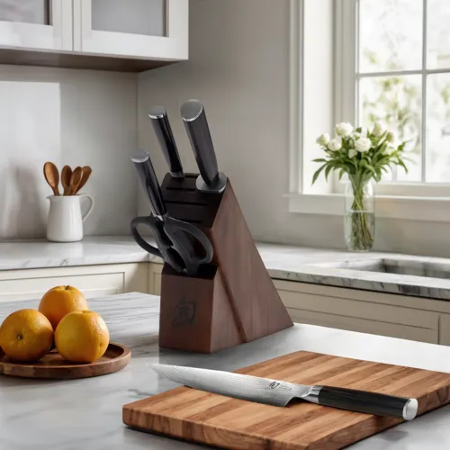 Shun Classic 6-Piece Slimline Knife Block Set