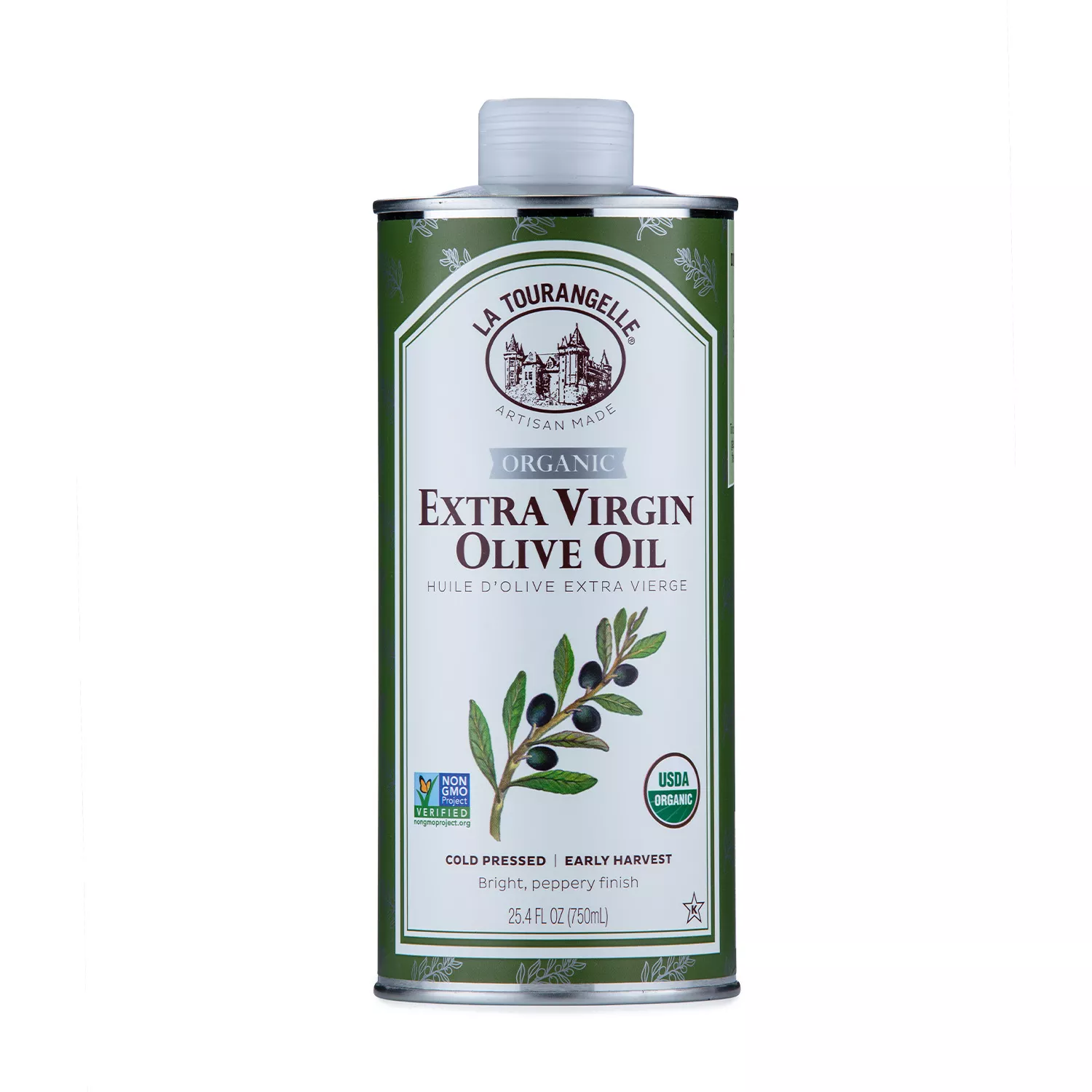 La Tourangelle, Organic Extra Virgin Olive Oil, Cold-Pressed