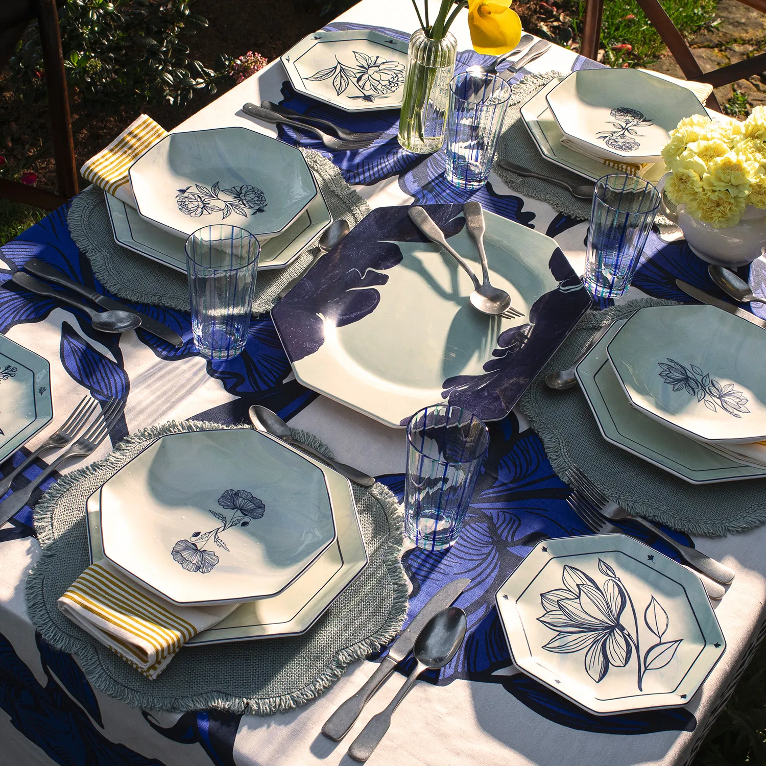 Mariana Velásquez x Sur La Table Salad Plates, Set of 4