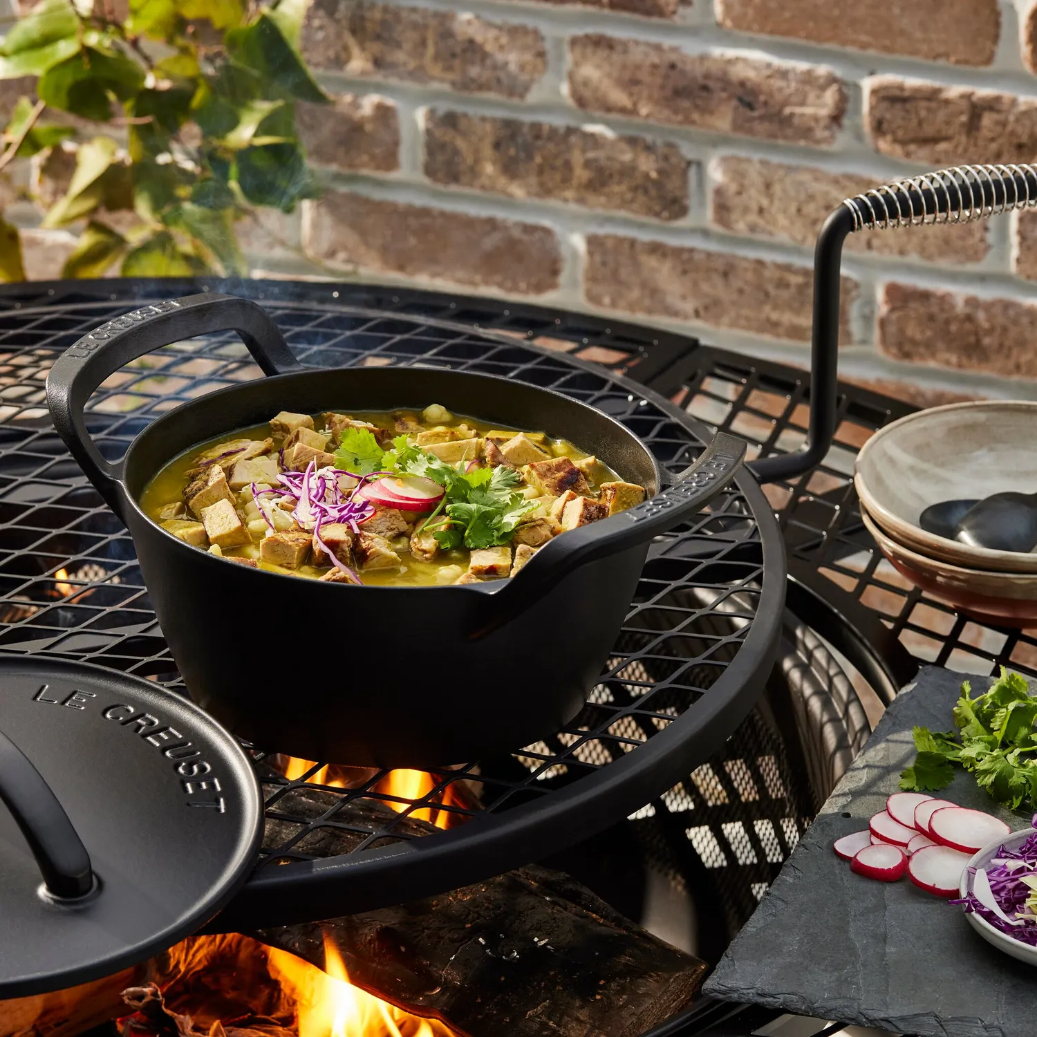Le Creuset Alpine Outdoor Dutch Oven, 4.25 qt.