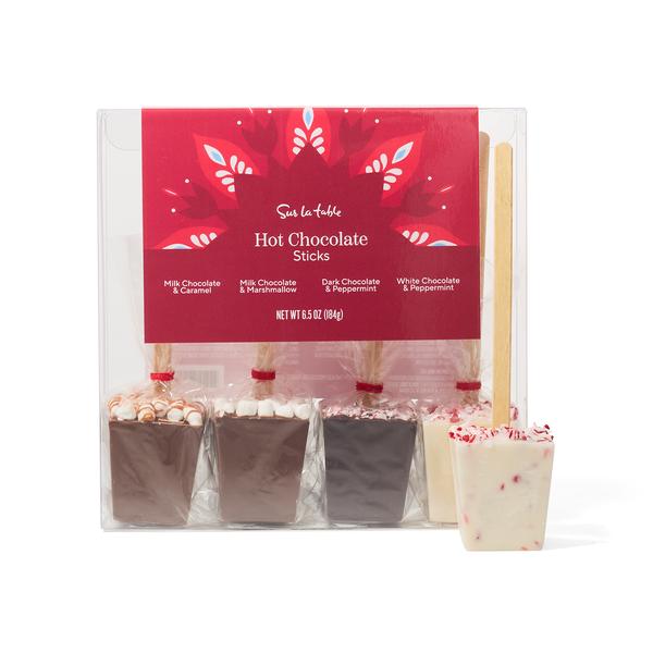 Sur la table Hot Chocolate Sticks, Set of 4