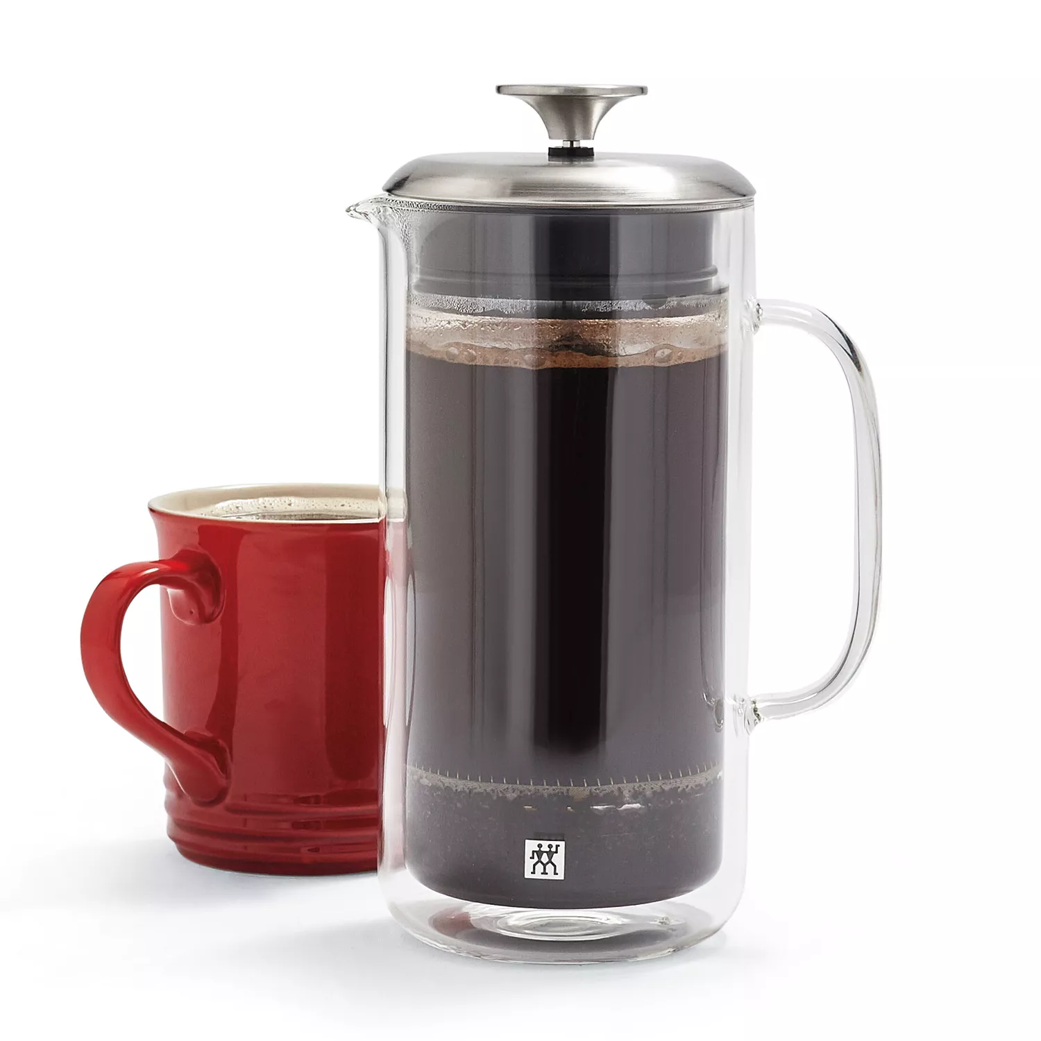 Zwilling J.A. Henckels Sorrento Plus Double-Wall French Press, 27 oz.