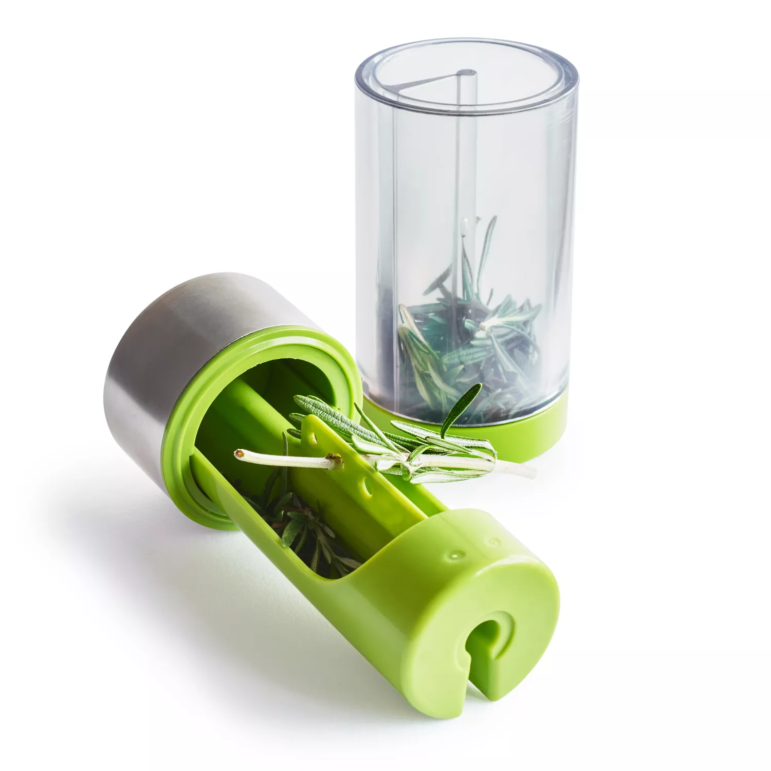 Microplane Stainless Steel Herb Mill with Herb Stripper