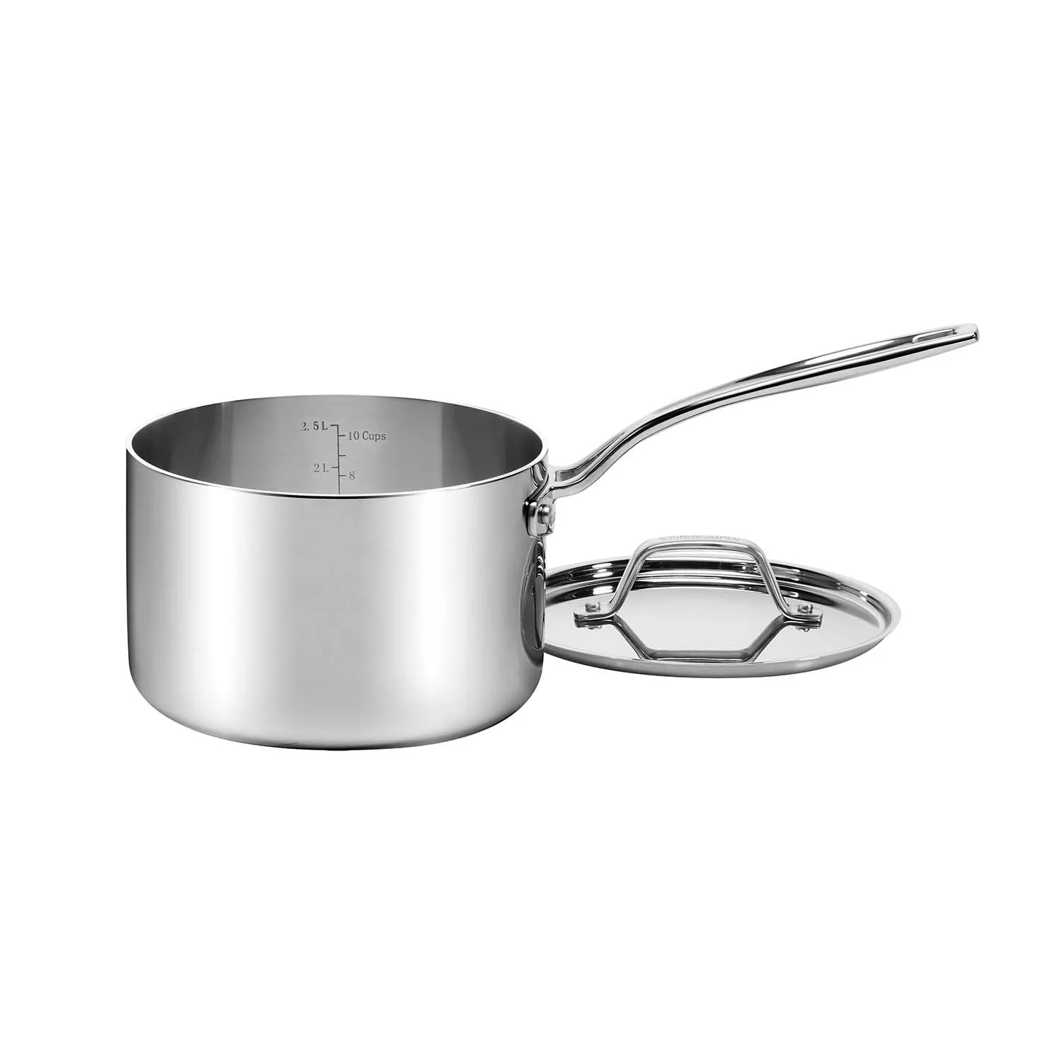 Cuisinart 5-Ply Stainless Steel Saucepan with Lid