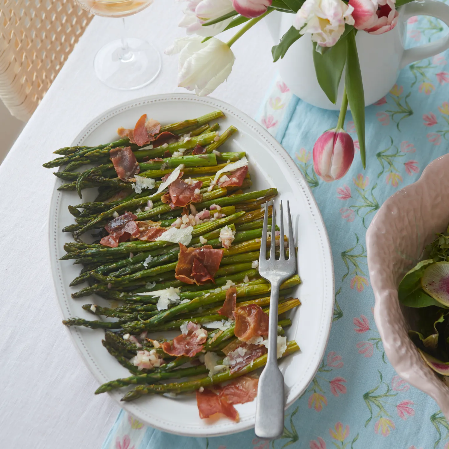 Sur La Table Pearl Stoneware Oval Platter