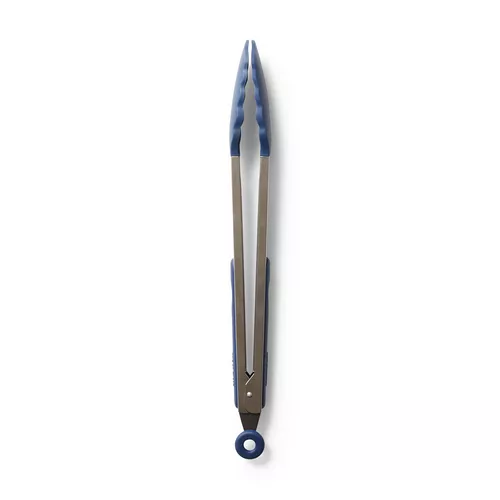 Sur La Table Silicone-Tipped Tongs, 12&#34;