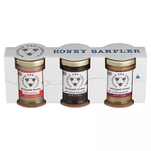Savannah Bee Company Whipped Honey Sampler, Set of 3