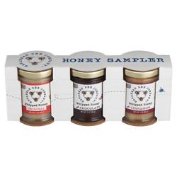 Savannah Bee Company Whipped Honey Sampler, Set of 3