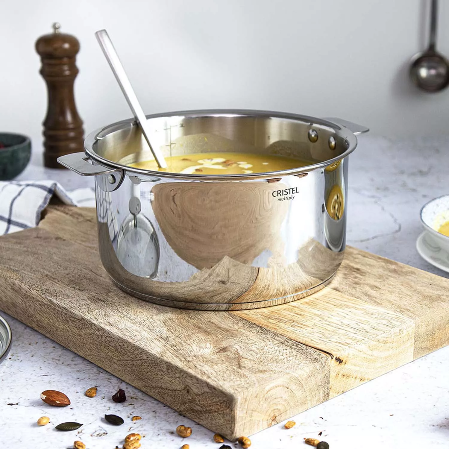 Cristel Strate Interchangeable Side Handle