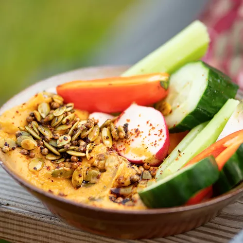 Leftover Butternut Squash Hummus