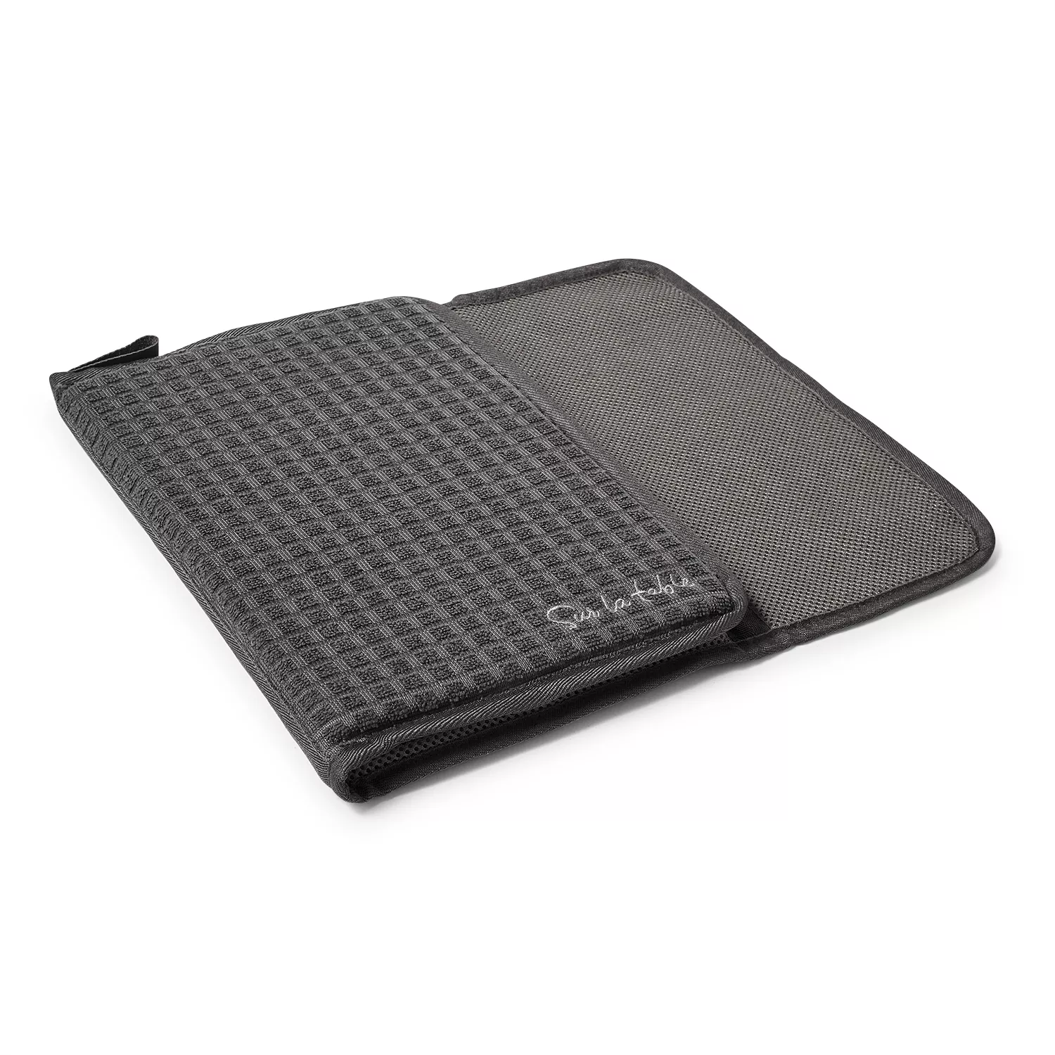 Style Selections 16-in W x 20-in L x 2-in H Microfiber Drying Mat in the  Dish Racks & Trays department at