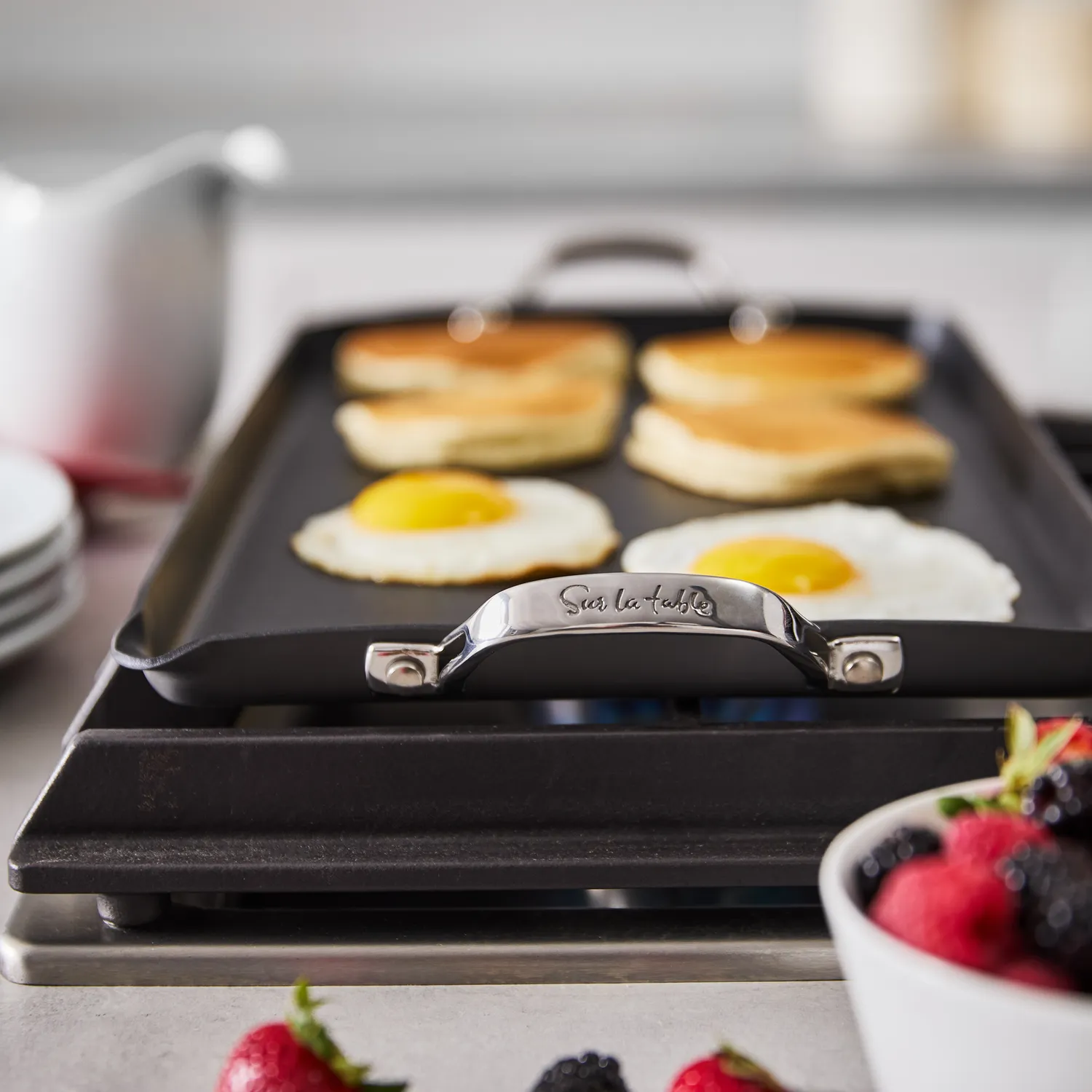 Sur La Table Signature Hard Anodized Nonstick Double Burner Griddle