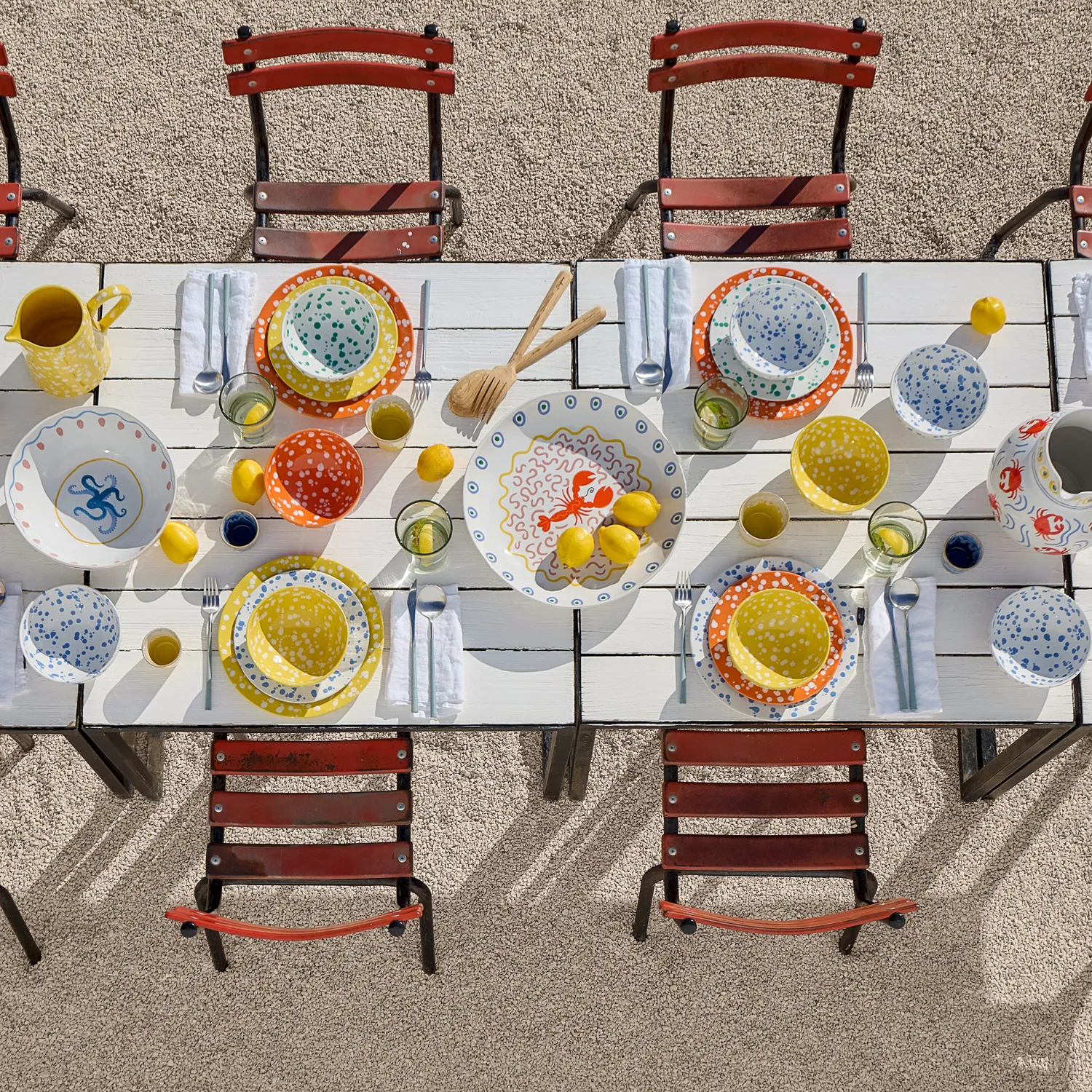 Costa Nova Rafaela Dinner Plates, Set of 6