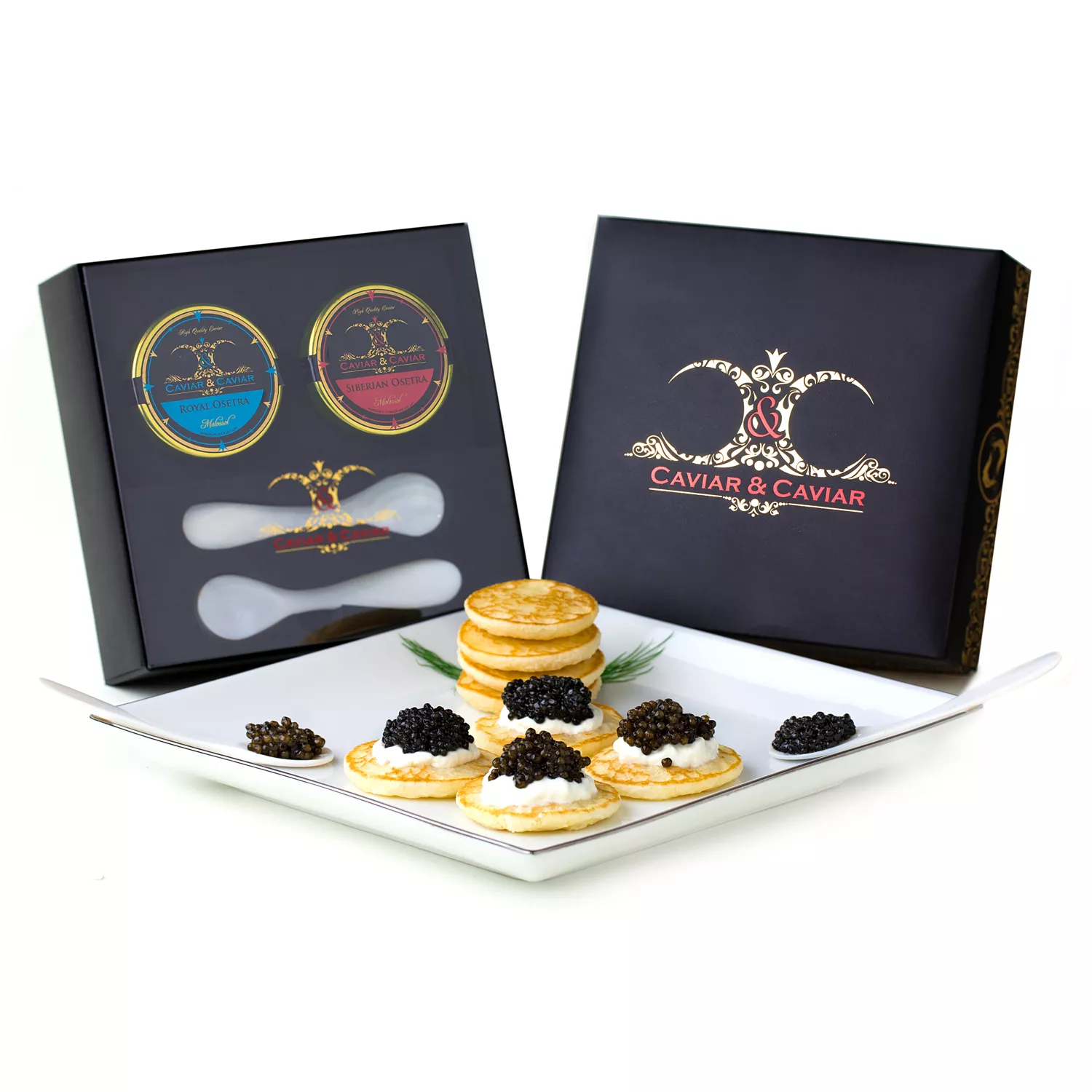 Caviar &#38; Caviar Luxury Caviar Gift Set