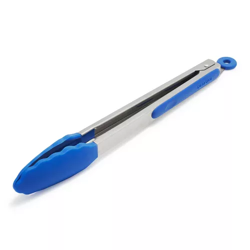 Sur La Table Silicone-Tipped Tongs, 12" Sur La Table Silicone-Tipped Tongs, 12"
