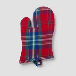 Sur La Table Plaid Oven Mitt