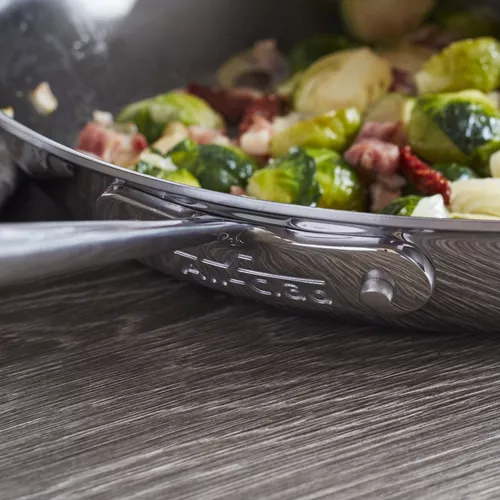 All-Clad D3 Stainless Steel Skillet with Lid