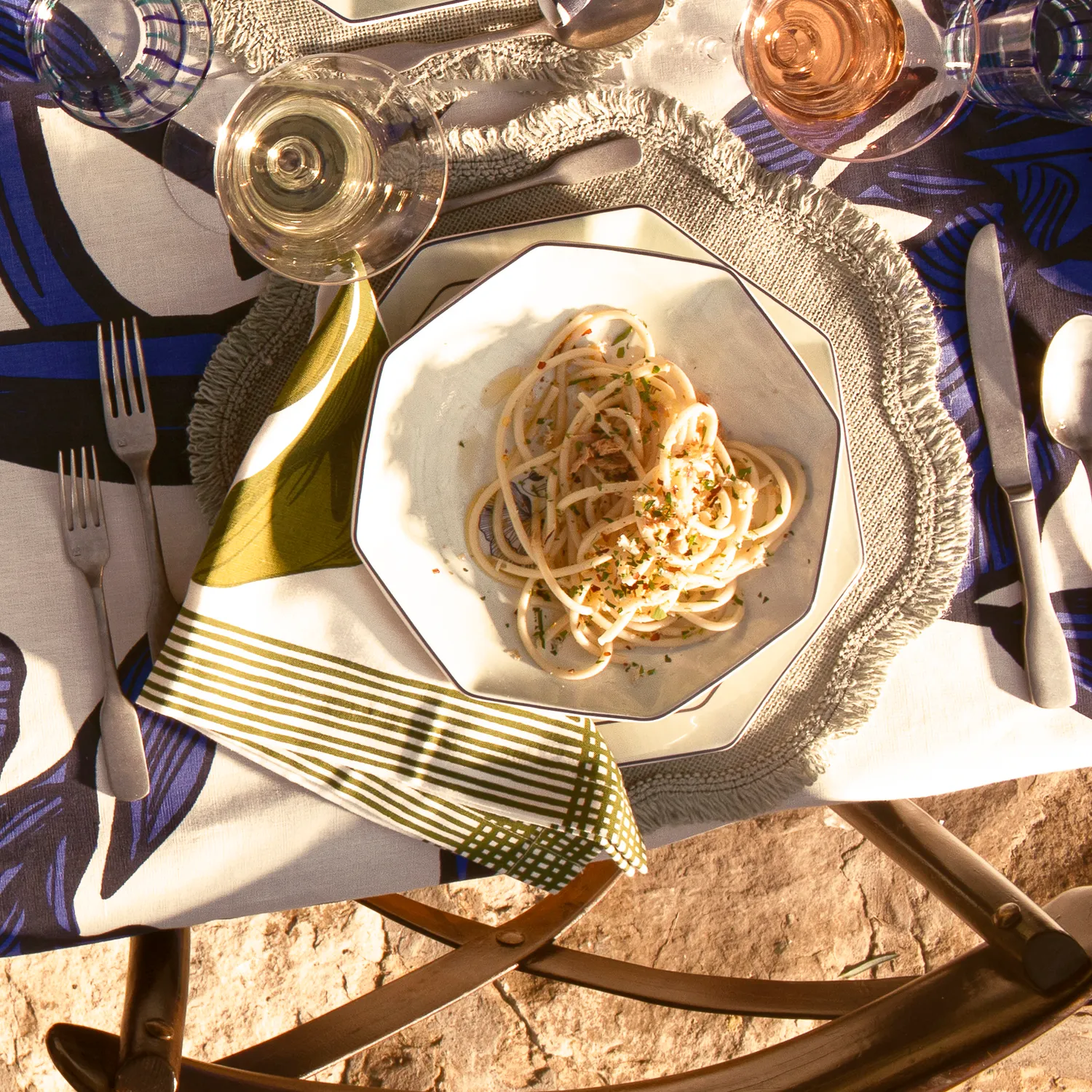 Mariana Velásquez x Sur La Table Calla Lily Napkin