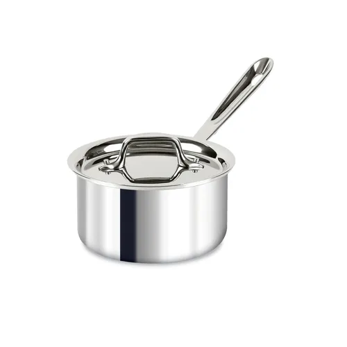 All-Clad D3 Stainless Steel Saucepan with Lid